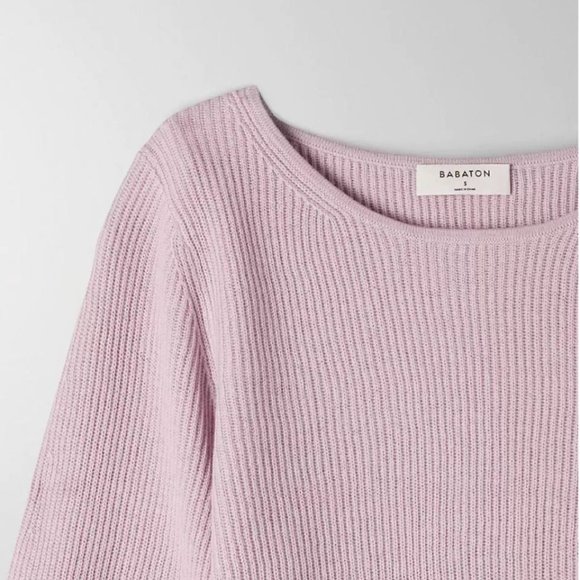 Aritzia Babaton Column Sweater Balloon-sleeve sweater - Picture 4 of 6